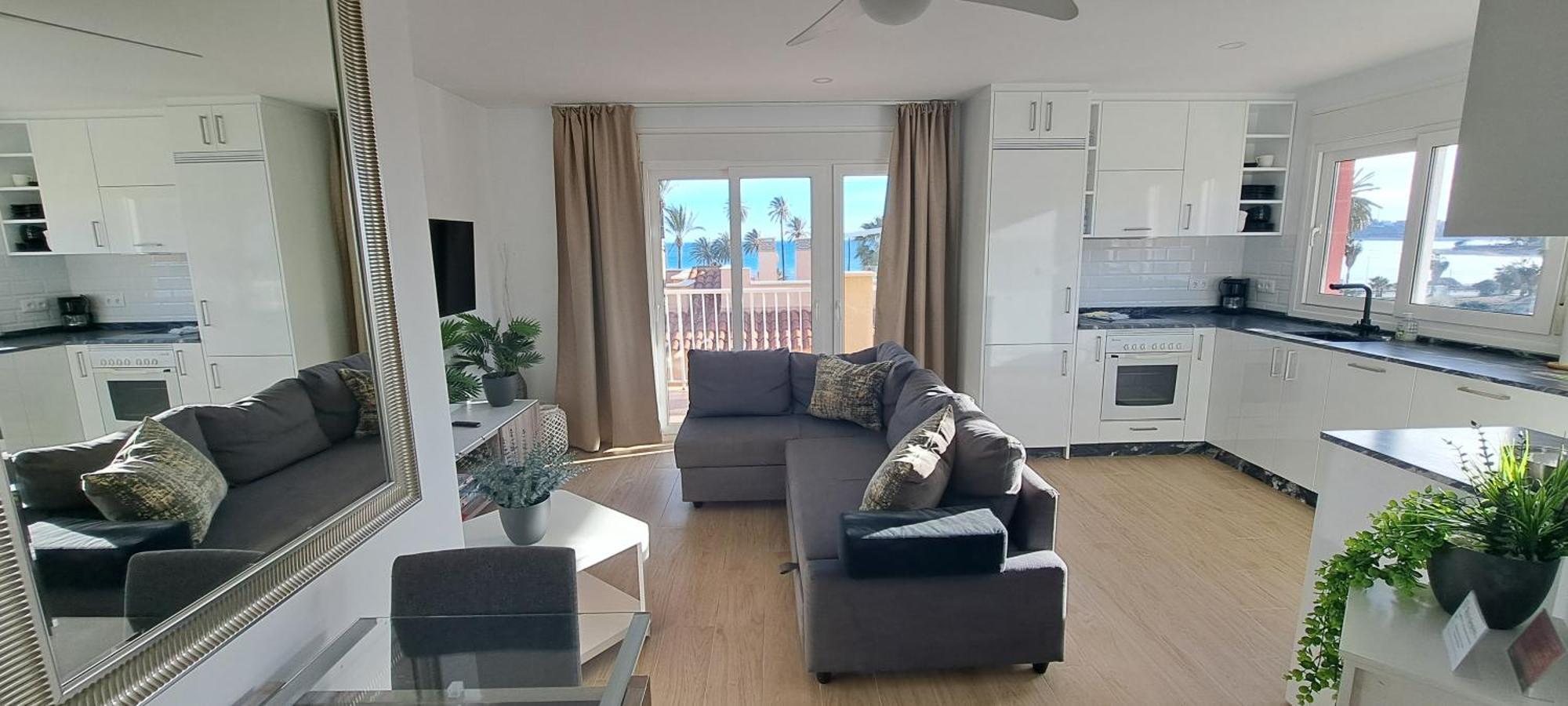 Mazarron Beach Apartment Екстер'єр фото